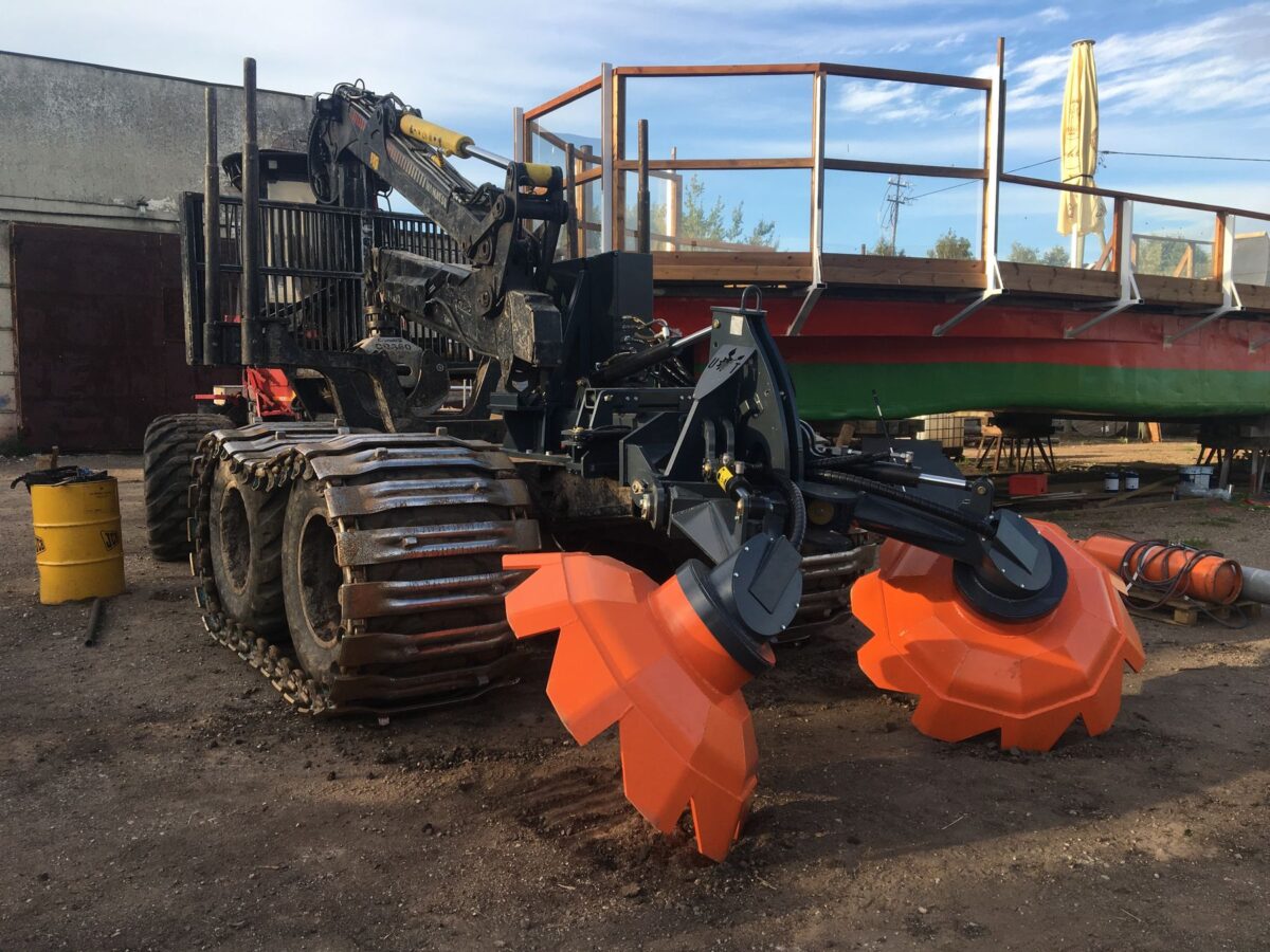 Metsaäke UOT-3000 paigaldus