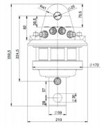 Pöördpea / rotaator IVR4.59 - Image 2
