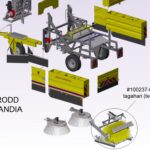 BRODD SCANDIA/SCANDINAVIA tagahari (teras)