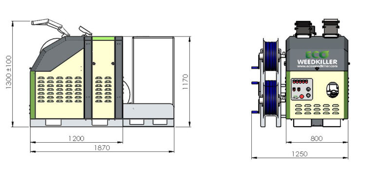 Ökoloogiline keemiavaba umbrohutõrje ECO WEED KILLER PRO-10 - Image 6