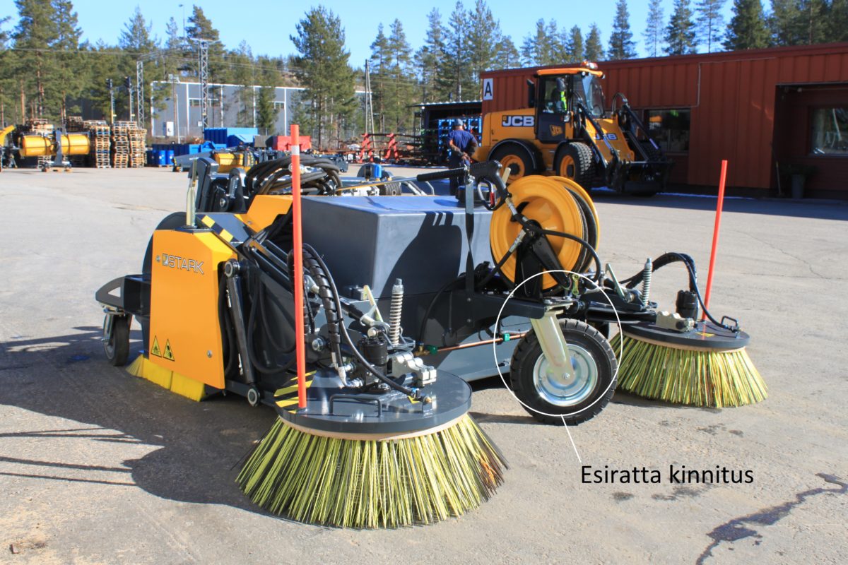 Koppharja STARK KH1600 esiratta kinnitus - Image 4