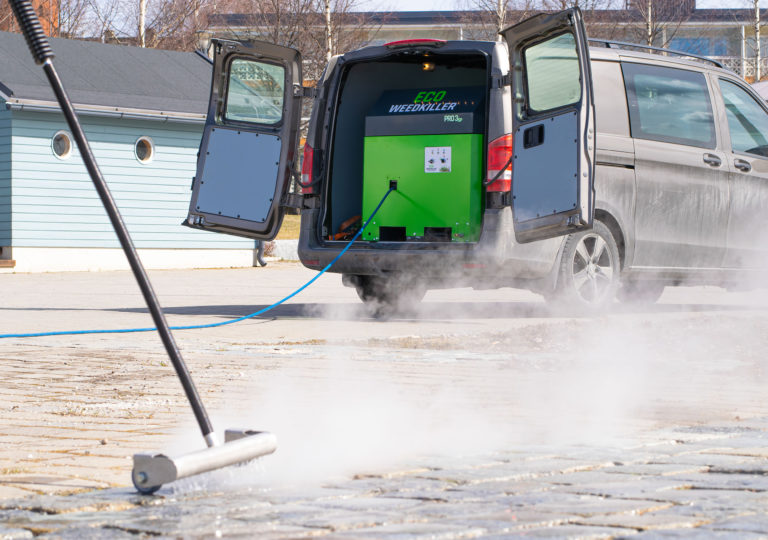 Ökoloogiline keemiavaba umbrohutõrje EWK PRO 3SP 300L lisakompressoriga - Image 3