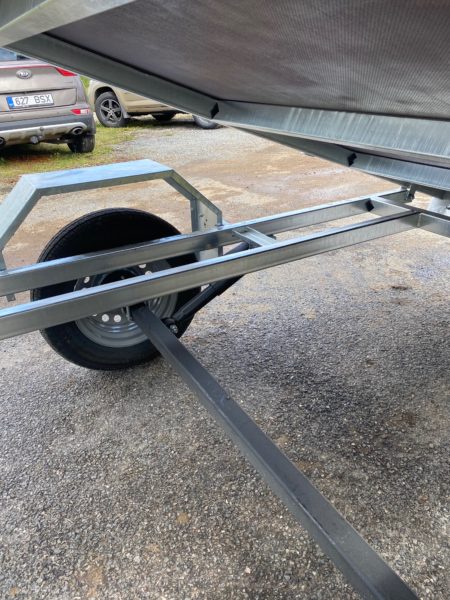 Kallutav haagis TOPMEN TREILER TT3060 K + vints + kõrgendus - Image 4