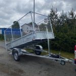 Kallutav haagis TOPMEN TREILER TT3060 K + vints + kõrgendus