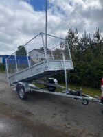 Kallutav haagis TOPMEN TREILER TT3060 K + vints + kõrgendus