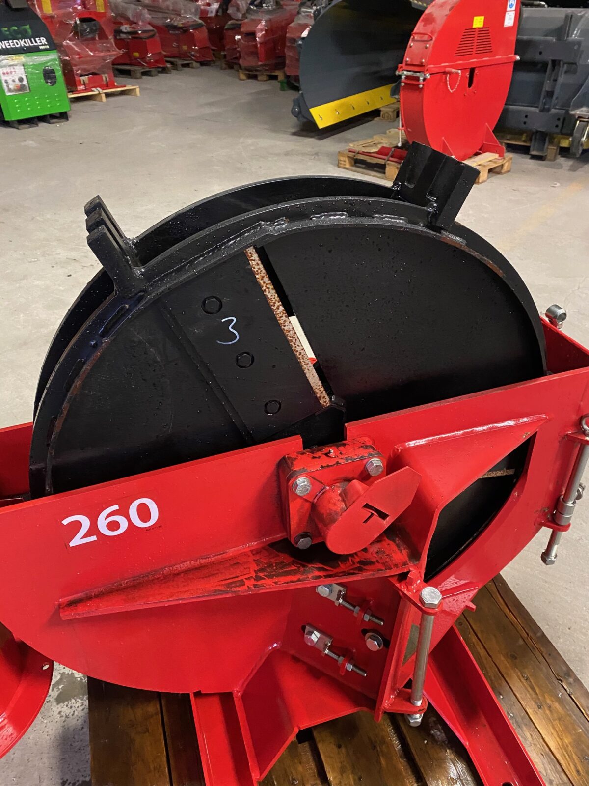 3 teraga rootor (OEM puiduhakkurile) FARMI FOREST 43298010 - Image 2