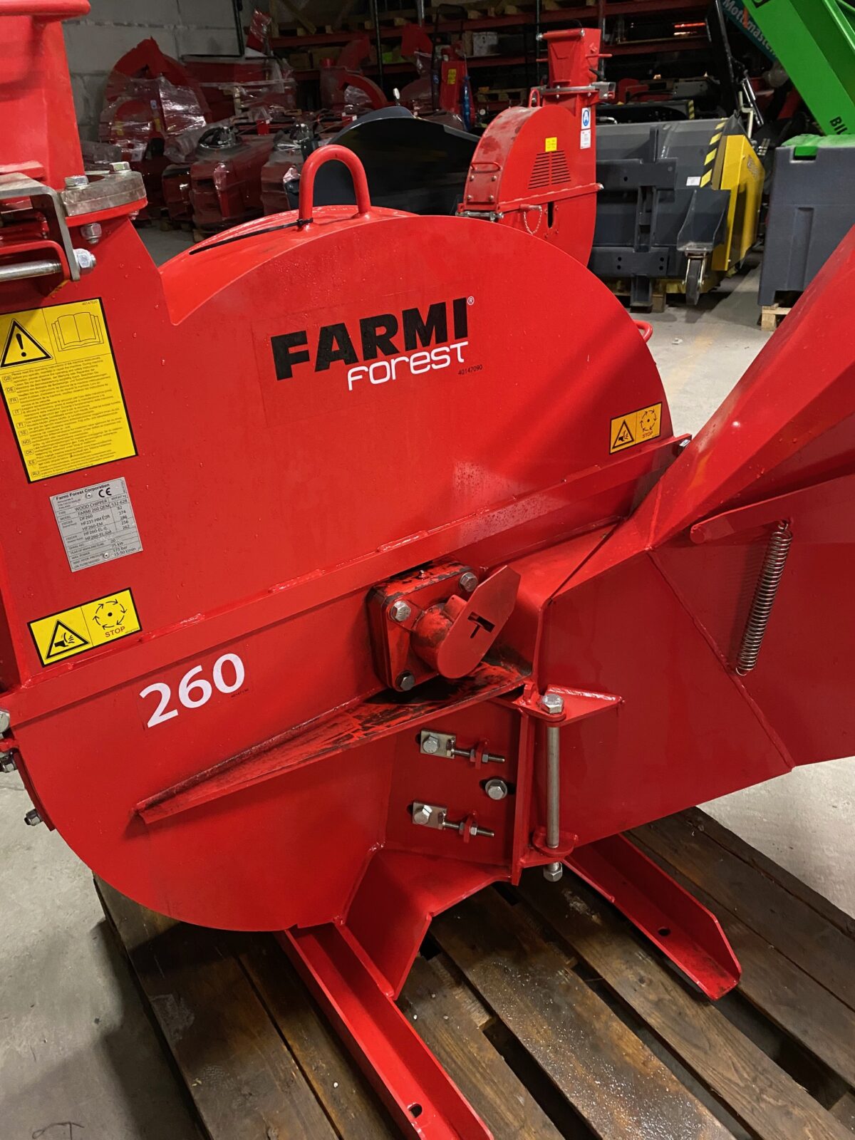 Puiduhakkur FARMI FOREST CH260 DF OEM - Image 2