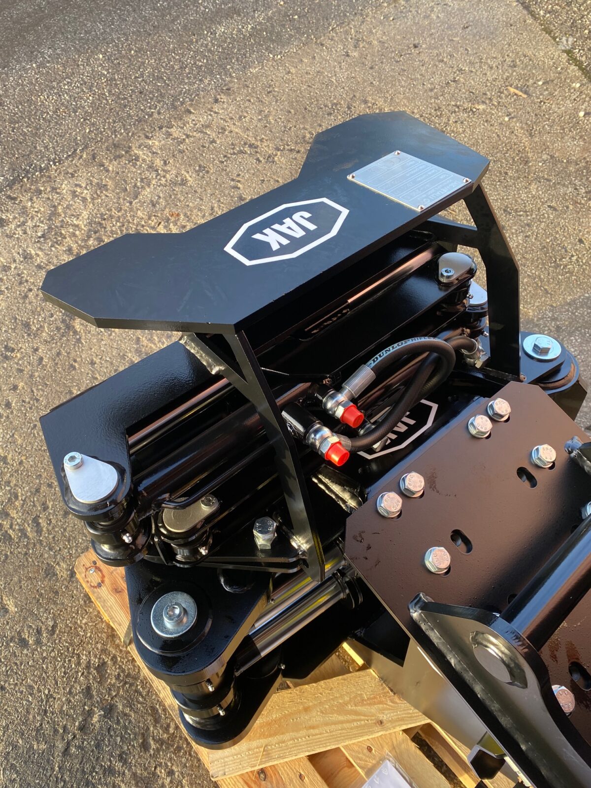 Võsagiljotiin ekskavaatorile JAK 250 + koguja + kinnitus S45 - Image 7