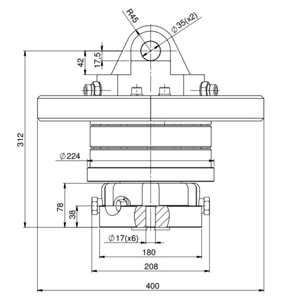Pöördpea / rotaator RX120.2 - Image 2