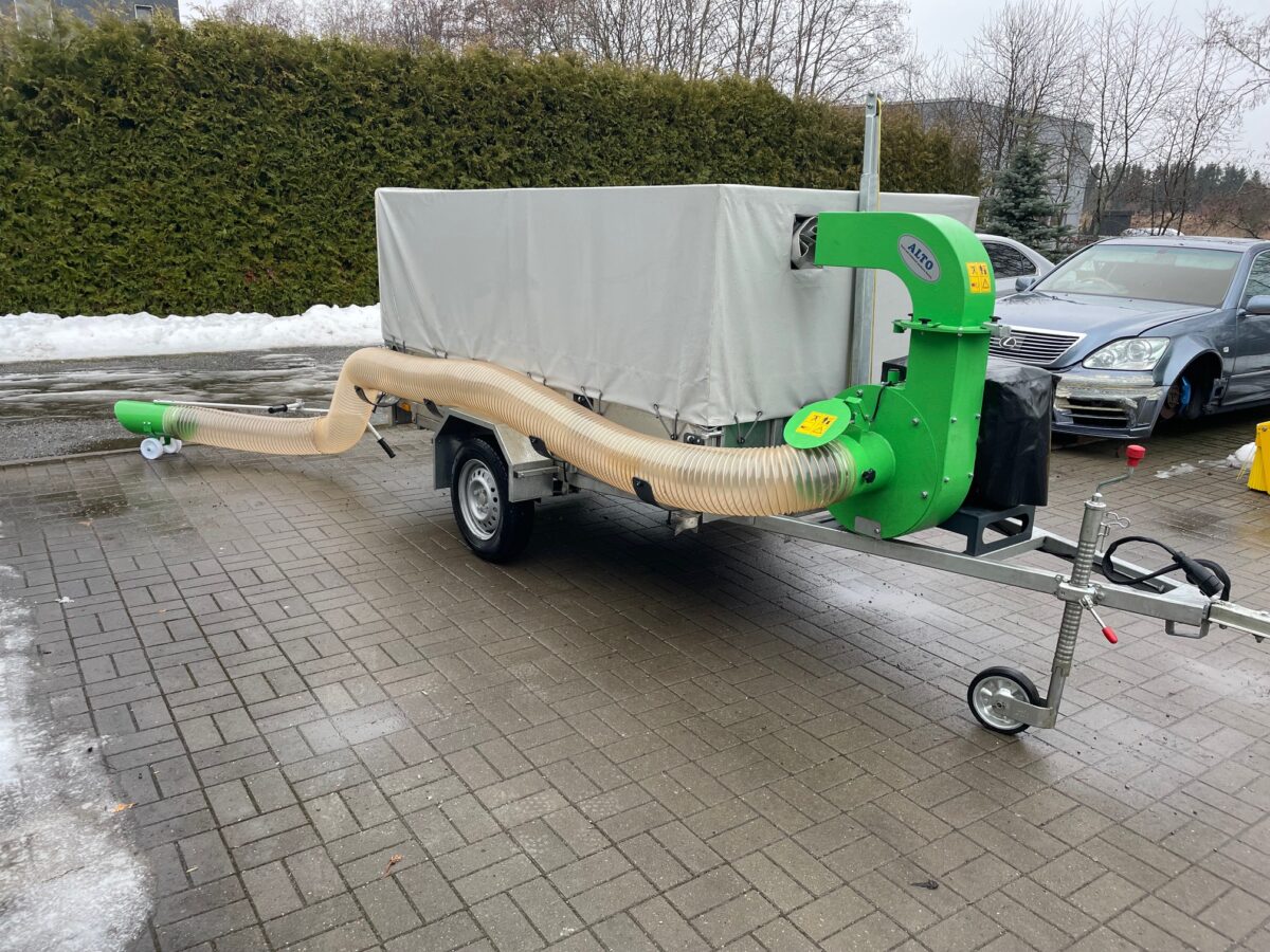 Kallutav haagis TOPMEN TREILER + el. vints + leheimur EP500 - Image 1