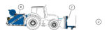 DYNASET KPL F-R-M-250 Rear cistern with HPW250
